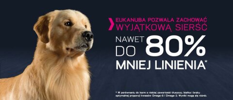 Przepiękna sierść oraz redukcja linienia nawet o 80 %