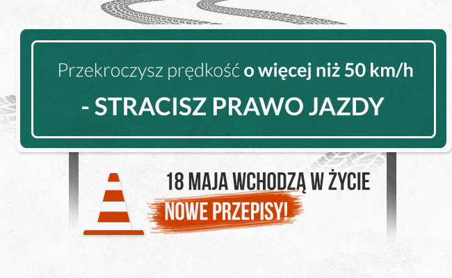 Od dzisiaj na polskich drogach obowiązuja zaostrzone przepisy