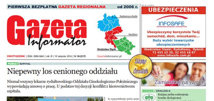 Gazeta Informator nr 217. Niepewny los cenionego oddziału