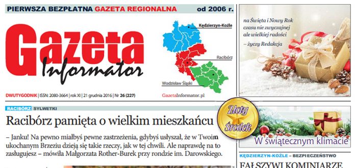 Gazeta Informator nr 227 Kędzierzyn-Koźle