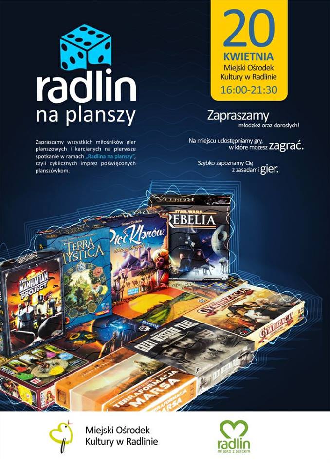 „Radlin Na Planszy” – planszówki w MOK