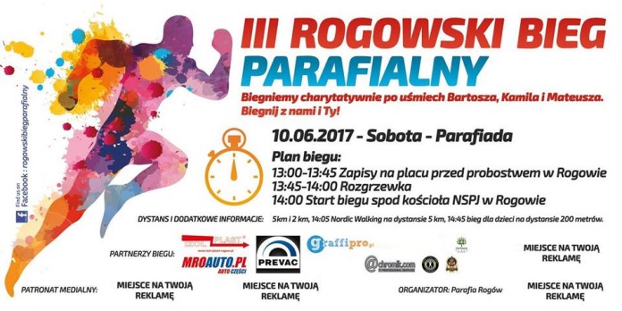 Rogów: III Rogowski Bieg Parafialny