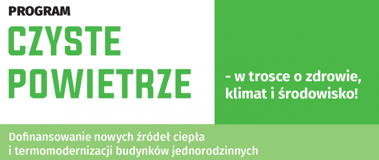 Program „Czyste powietrze”. Spotkania informacyjne