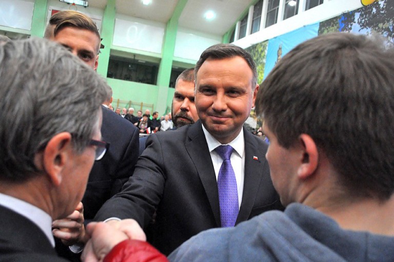 Prezydent RP Andrzej Duda w Raciborzu